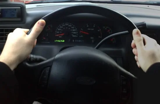 Defensive Driving - Steering Wheel Grip