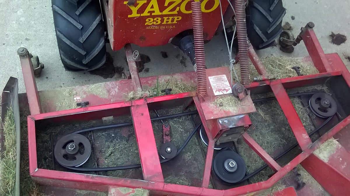 Yazoo mower belt tensioner.