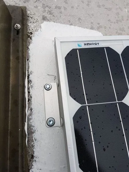 RV Solar Panel Mount