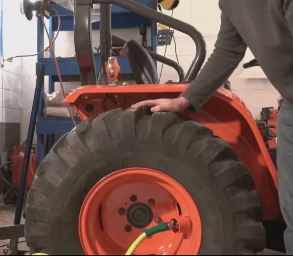 Loading Tractor Tires Quick & Easy 8 Loading Tires Step 6