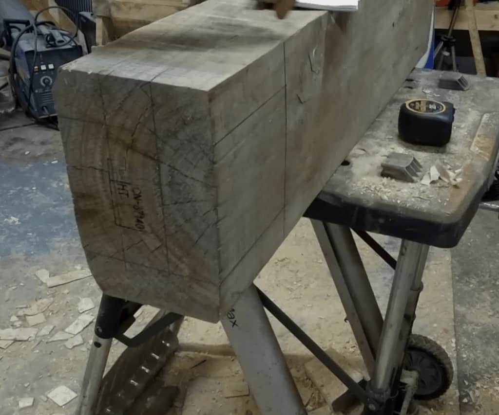 Marking Tenon Cut Lines