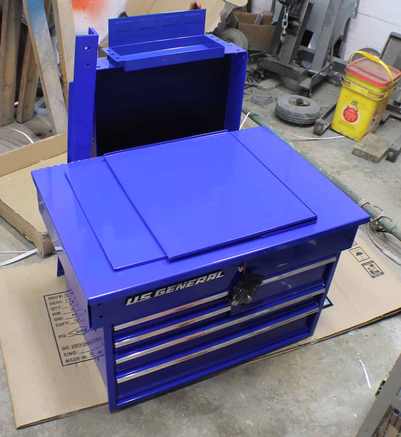 5 Drawer Mechanics Cart Unpacked Modern Survivalists