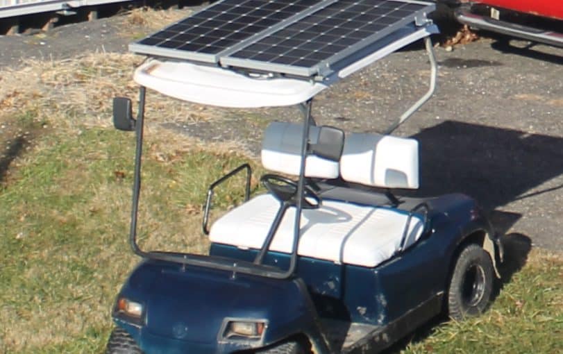 DIY – How to Convert an Electric Golf Cart to Solar Power – Part 1