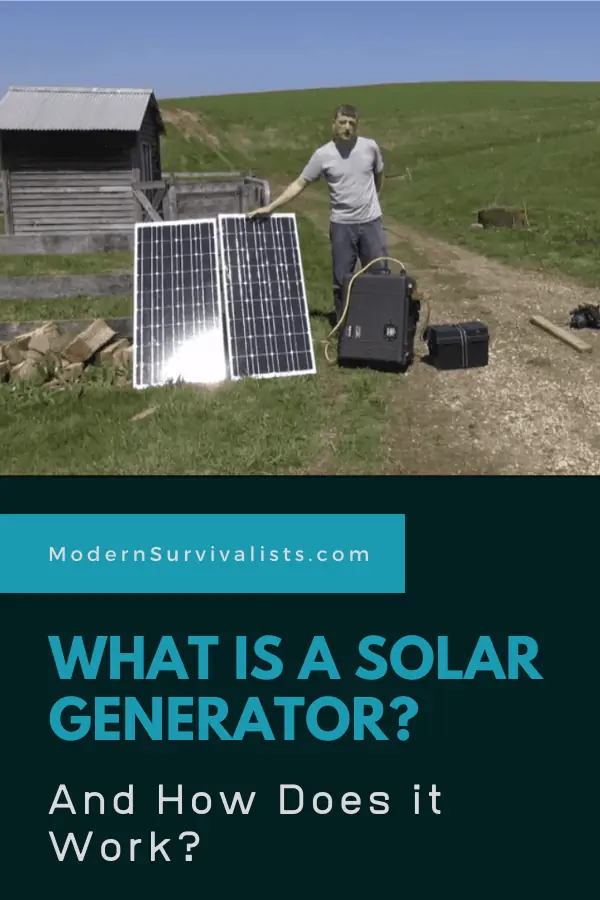 What is a solar generator? And how does it work?