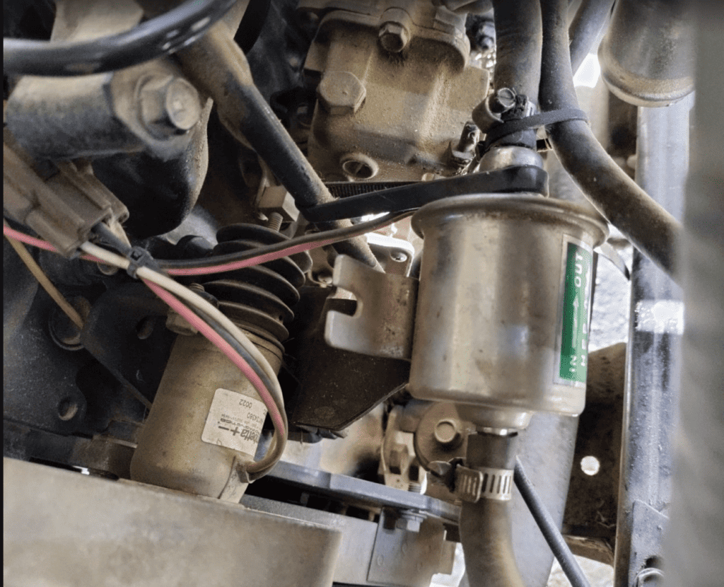JD F1145 upgraded fuel pump wiring