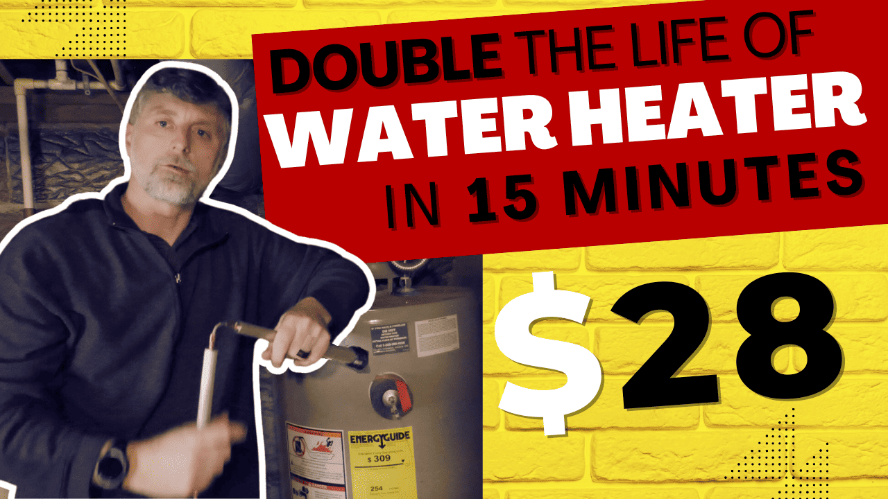 Anode Rod Replacement – Double the Life of your water heater with a simple part!